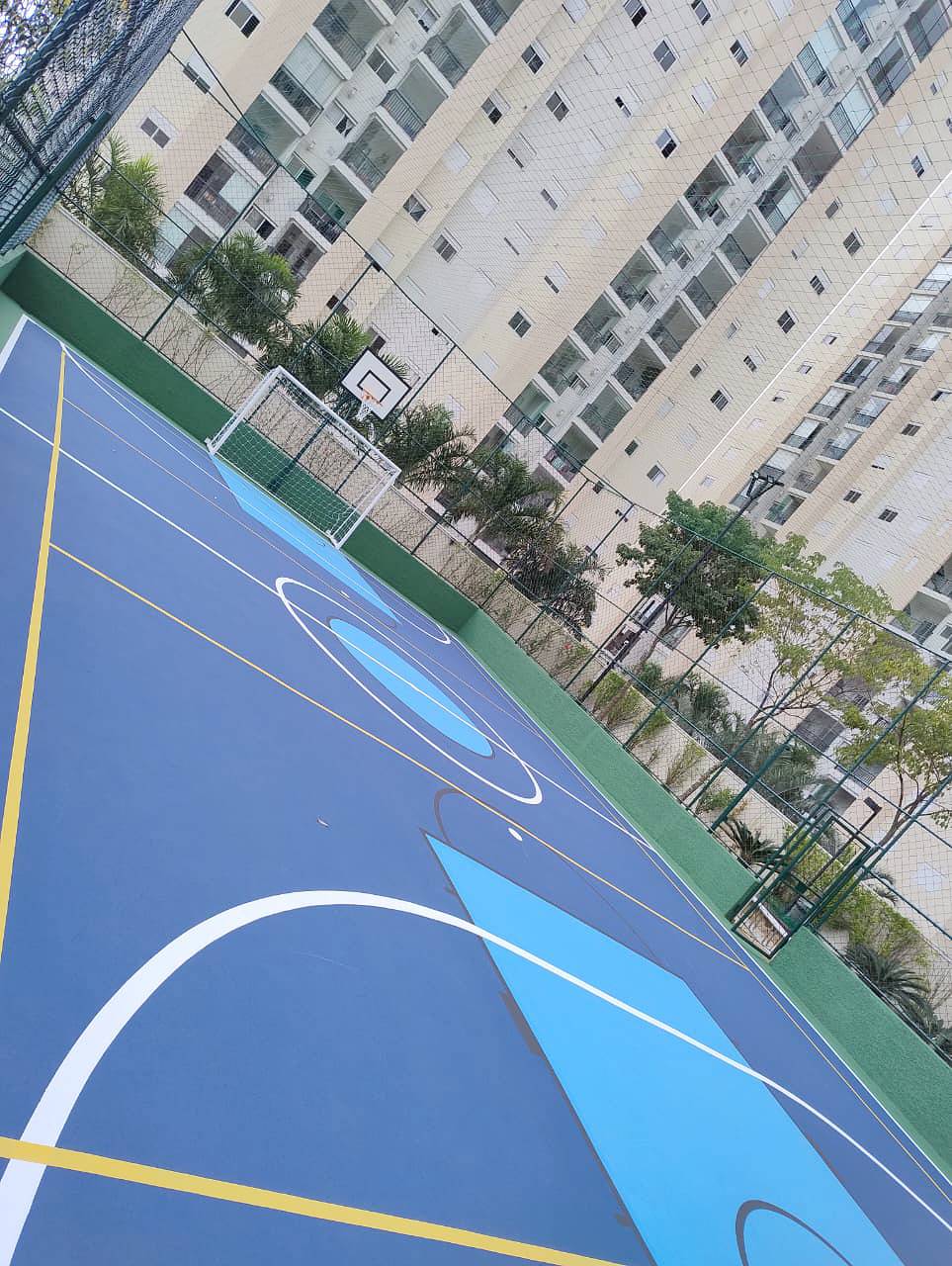 Construção de quadras esportivas profissional