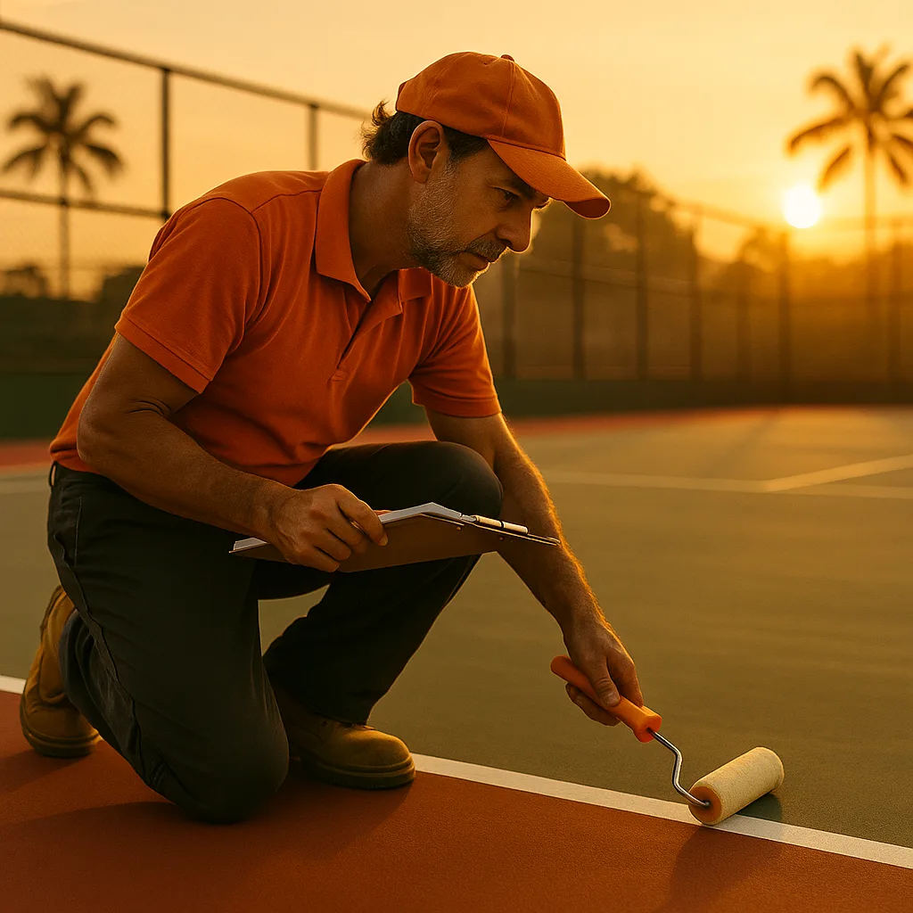 Manutenção preventiva em quadra esportiva: o segredo para prolongar a vida útil do seu espaço
